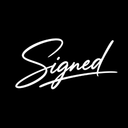 Signed app icon